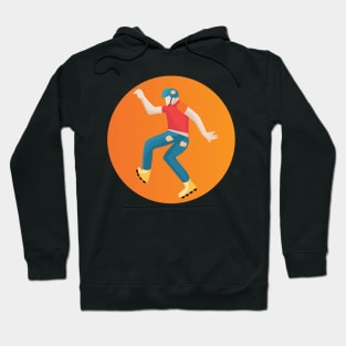 Adventure Skateboard Skater Boy illustration Hoodie